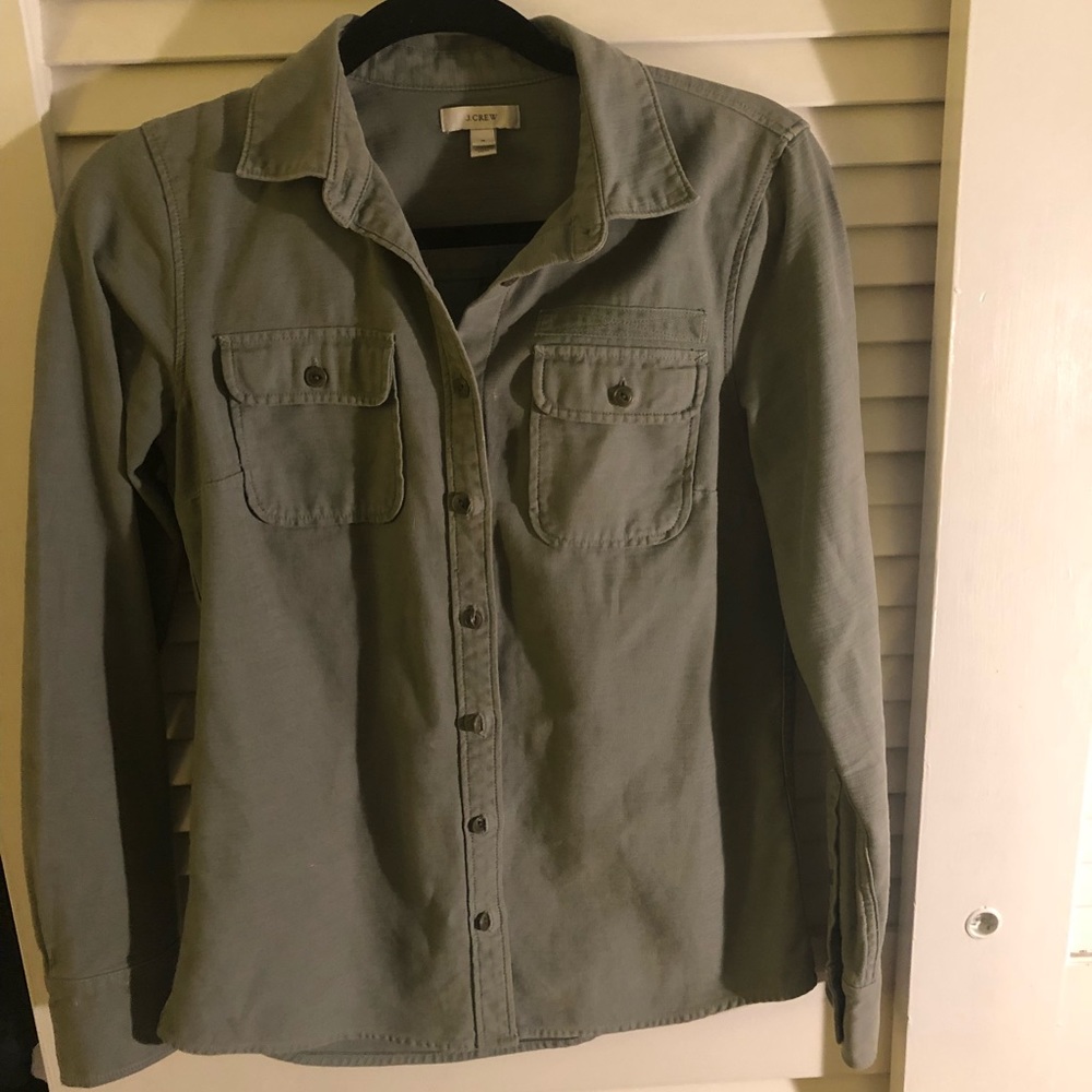J crew button down